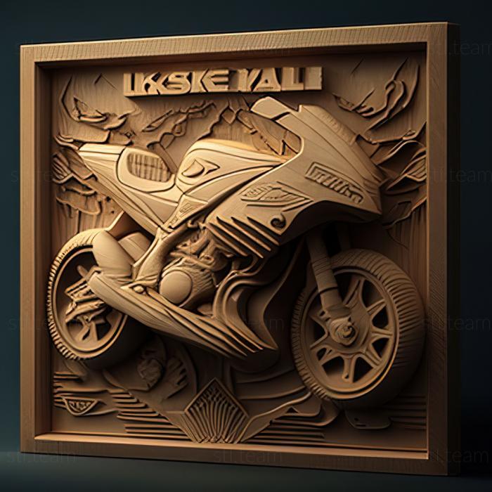 3D модель Kawasaki KL (STL)